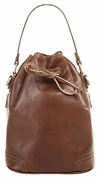 Piké Umhängetasche echt Leder, Made in Italy günstig online kaufen
