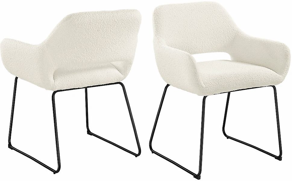 SalesFever Armlehnstuhl "Komfortabler Esszimmerstuhl mit Stil" () Bezug in günstig online kaufen