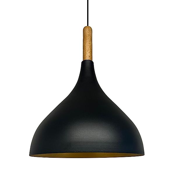 Bamyum Pendelleuchte Adash Pendelleuchte Schwarz, 1 günstig online kaufen