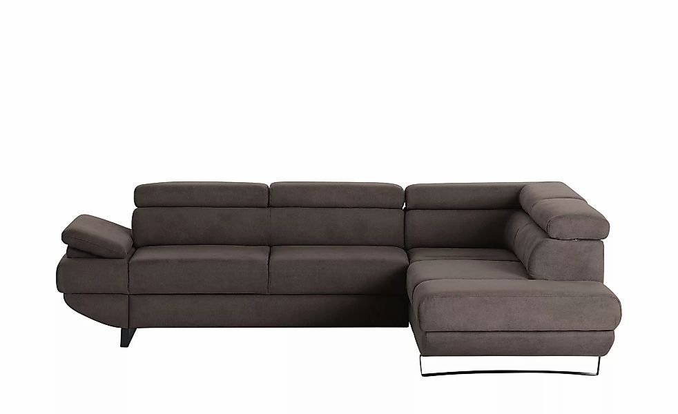 switch Ecksofa aus Mikrofaser Gio ¦ braun ¦ Maße (cm): B: 263 H: 74 T: 200. günstig online kaufen