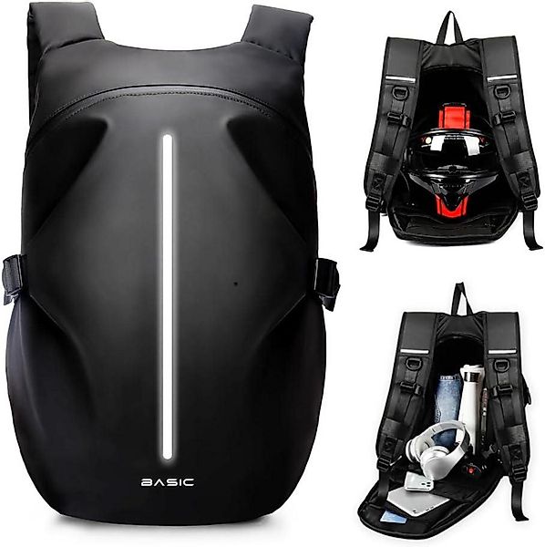 LuxusKollektion Tankrucksack Motorradrucksack wasserdichter Helmrucksack Mo günstig online kaufen