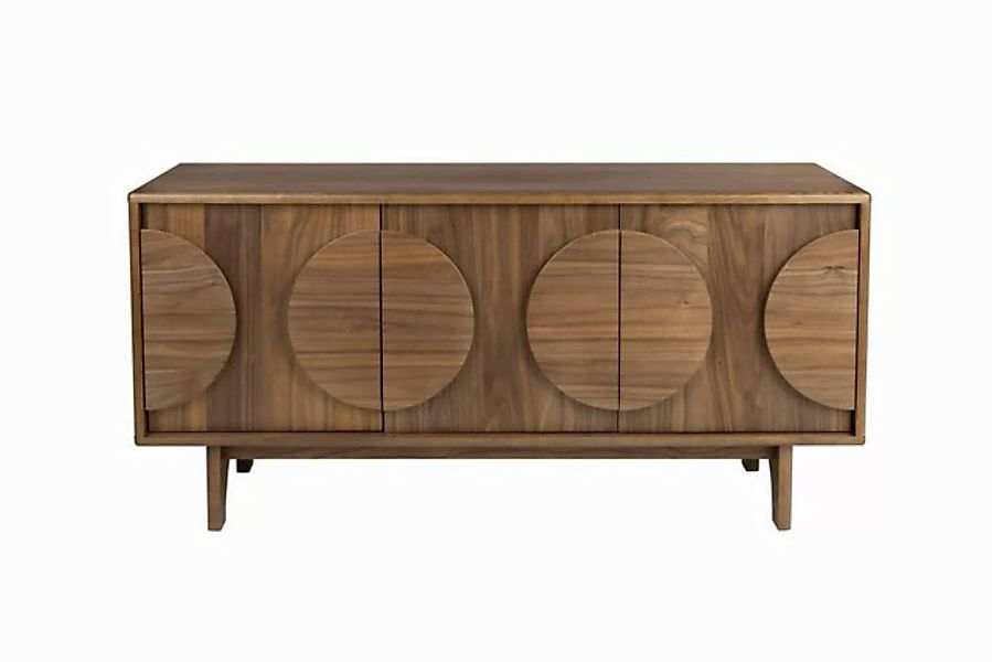 Zuiver Stauraumschrank Retro Sideboard Groove Walnuss oder Eiche 2/3türig günstig online kaufen