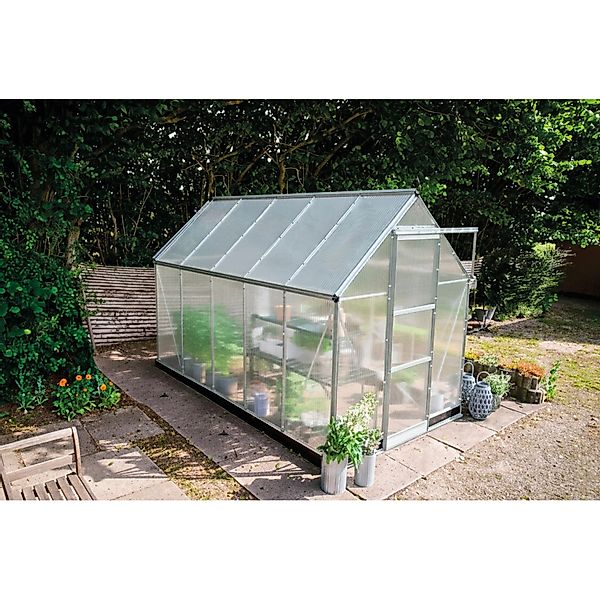 Halls Gewächshaus Icon 6 Alu 6,1 m² günstig online kaufen