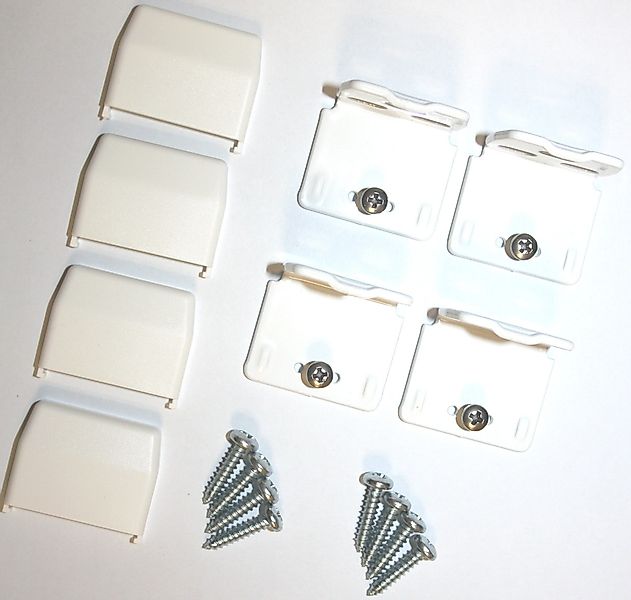 sunlines Sichtschutzzüge Montagezubehör, Plissees, (Packung, 4-tlg), günstig online kaufen