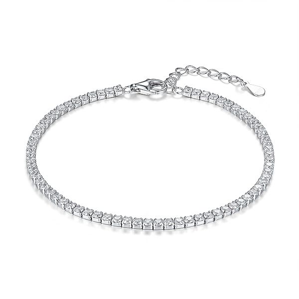 Schöner-SD Tennisarmband Silberarmband Tennis-Armband mit Zirkonia günstig online kaufen