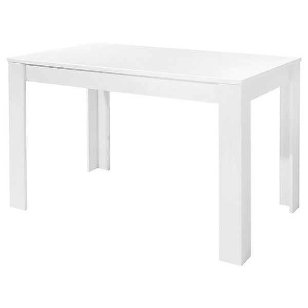 Tisch NEPAL weiß B/H/T: ca. 120x75x80 cm günstig online kaufen