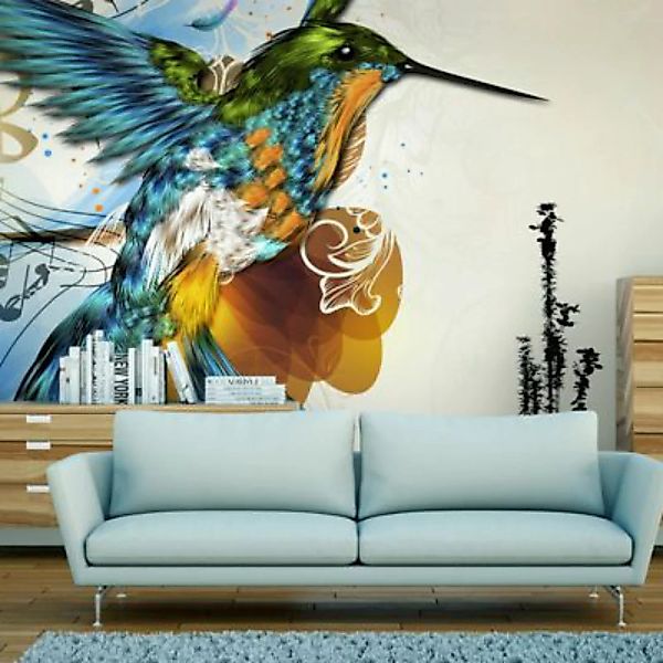 artgeist Fototapete Marvelous bird mehrfarbig Gr. 250 x 193 günstig online kaufen