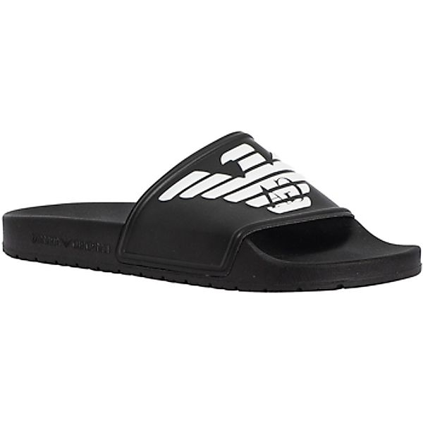 Emporio Armani  Zehensandalen Logo-Schieberegler günstig online kaufen