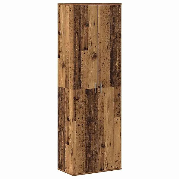 vidaXL Highboard Altholz 60 x 35 x 180 cm Holzwerkstoff 3365567 günstig online kaufen