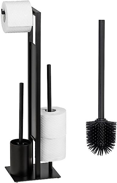 WENKO WC-Garnitur Rivalta, (Set), Toilettenpapierhalter & WC-Bürstenhalter günstig online kaufen