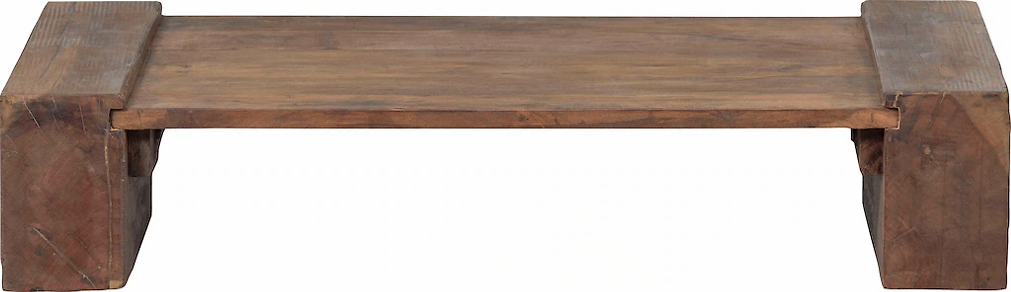 WOOOD Couchtisch "Cuno", klare Linien, aus Mangoholz, H 30 cm x B 70 cm günstig online kaufen