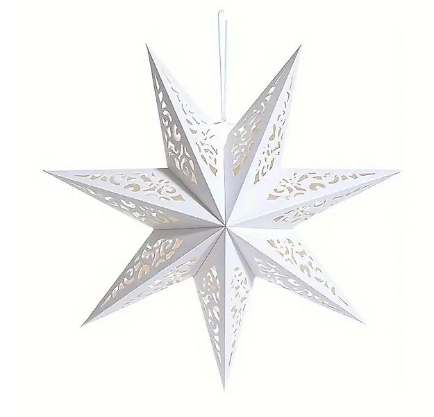 Montegoni Lichterkette Weihnachtsstern Papierstern 45 cm mit LED – Weihnach günstig online kaufen