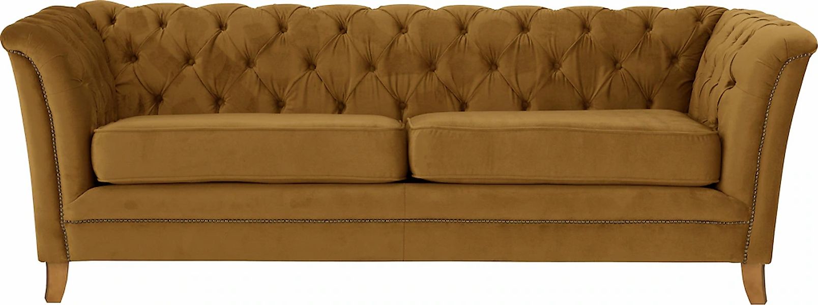 Home affaire 3-Sitzer »Newport« mit Knopfheftung im Rücken, Keder und feine günstig online kaufen