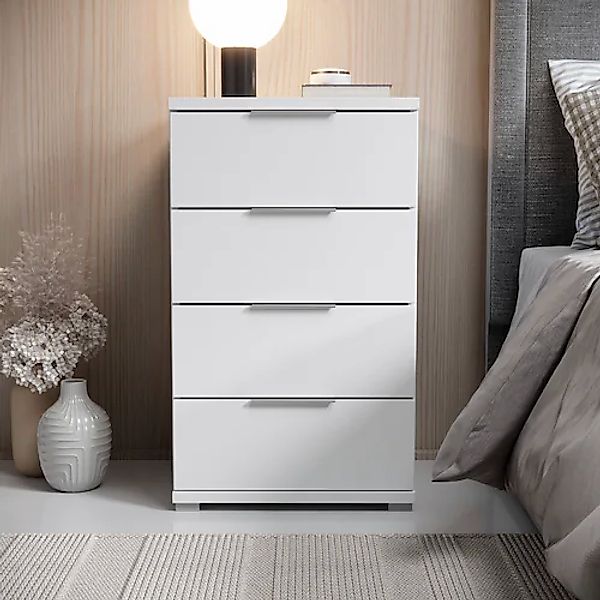 Schlafkontor Nachtkommode »Smilla Nachttisch, Nachtkonsole mit Schubkästen« günstig online kaufen