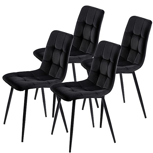 FUROKOY Esszimmerstuhl 4er Set Esszimmerstuhl Küchenstuhl günstig online kaufen