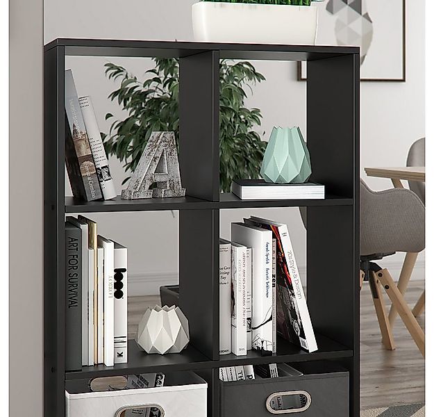 Vicco Raumteiler, Schwarz, 72 x 107.8 cm, 1-tlg., Freistehend günstig online kaufen