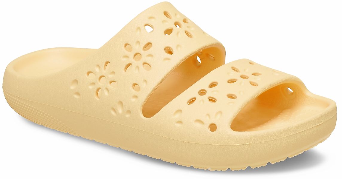 Crocs Badepantolette "Classic Floral Cut Out Sandal", Sandale, Sommerschuh, günstig online kaufen