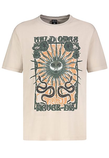 SUBLEVEL T-Shirt Mit Zitat Print und günstig online kaufen