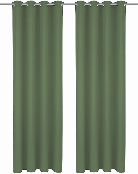 Bruno Banani Vorhang »Lagan«, (2 St.), 2-er Set, gewebt, Microfaser, versch günstig online kaufen