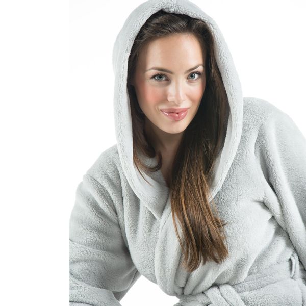 CelinaTex Bademantel Morgenmantel Damen kurz Fleece günstig online kaufen