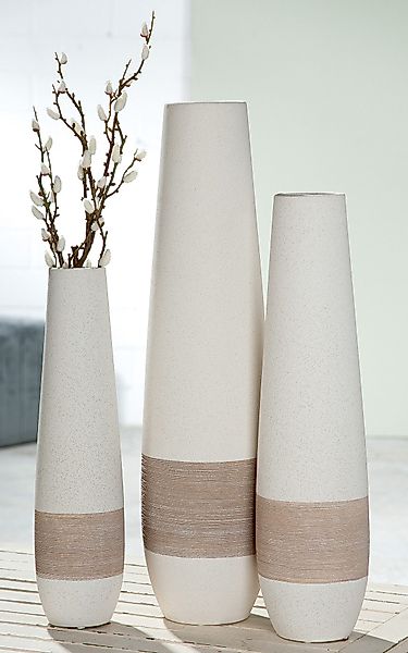 GILDE Bodenvase Vase "Olbia" (1 St) günstig online kaufen
