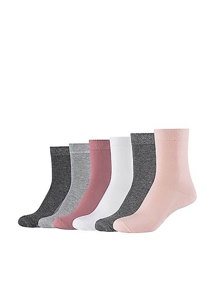 MUSTANG Socken (6-Paar) mit verstärktem Fersen- und Zehenbereich günstig online kaufen