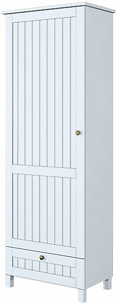 Home affaire Garderobenschrank "Juventus" 1 Stk. tlg. aus massiver Kiefer, günstig online kaufen