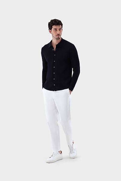 Hemd mit Retro Struktur aus Air Cotton günstig online kaufen