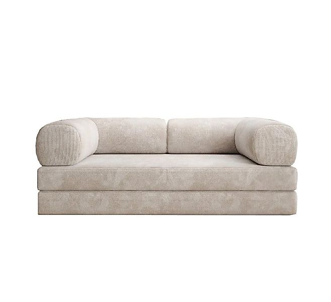 Palms-Store Schlafsofa Oscar 3-Sitzer Sofa mit Bettfunktion, abnehmbarem Be günstig online kaufen