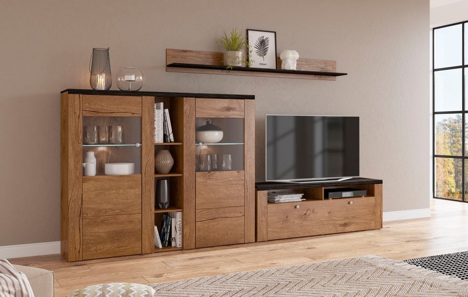 Home affaire Wohnwand Larona, Wohnwand, Set günstig online kaufen