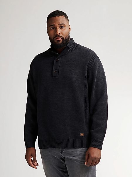 Petrol Industries Strickpullover mit Rippbündchen günstig online kaufen