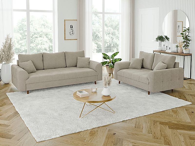 S-Style Möbel Polstergarnitur 3+2 Leif mit günstig online kaufen