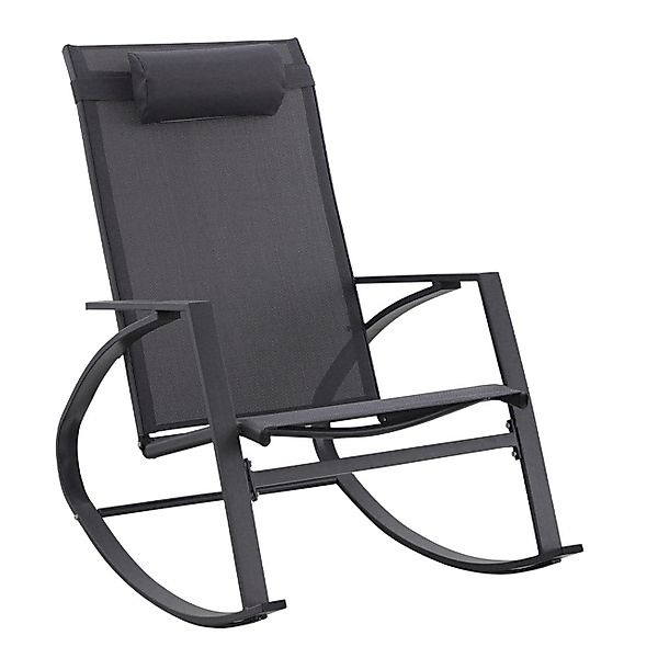 Bizzotto Gartensessel Demid aus Metall, Anthrazit günstig online kaufen