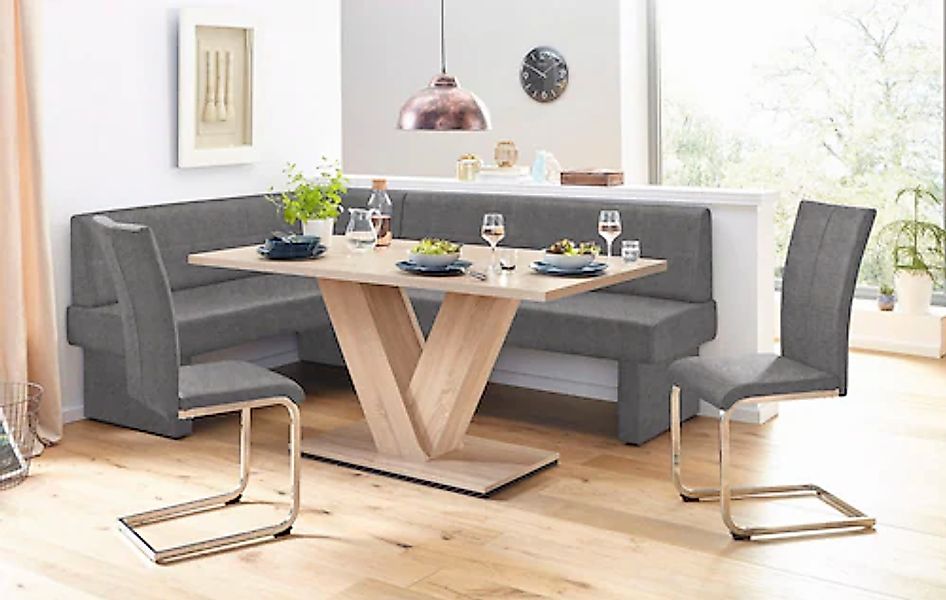 Home affaire Eckbank "Nils" Sitz und Rücken gepolstert, verschiedene Qualit günstig online kaufen