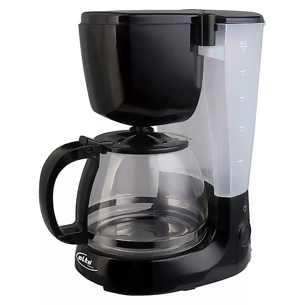 Elta Kaffeeautomat KM-1000.2 schwarz Kunststoff Glas günstig online kaufen