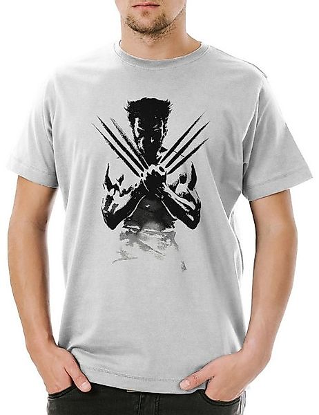 Urban Backwoods Print-Shirt Shadow Warrior Herren T-Shirt Wolverine Mutant günstig online kaufen