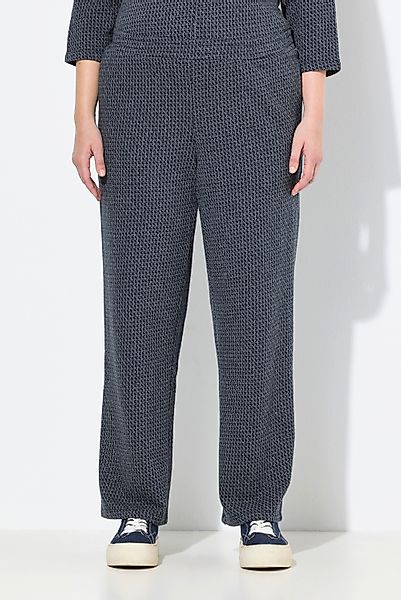 Ulla Popken Schlupfhose Sweathose Rose weites günstig online kaufen
