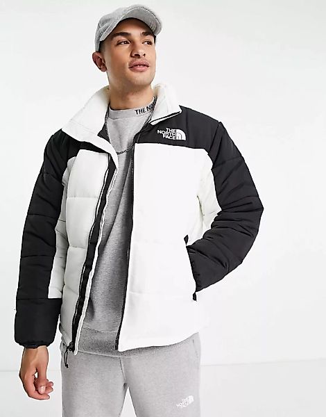 The North Face – Himalayan – Isolierte Jacke in Weiß günstig online kaufen