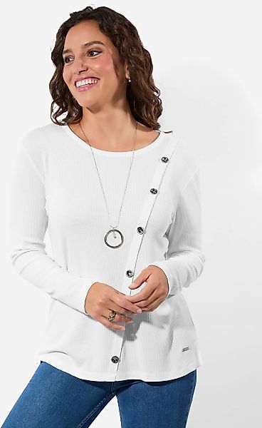 Casual Looks Langarmshirt "Rundhals-Shirt" 1 tlg. günstig online kaufen