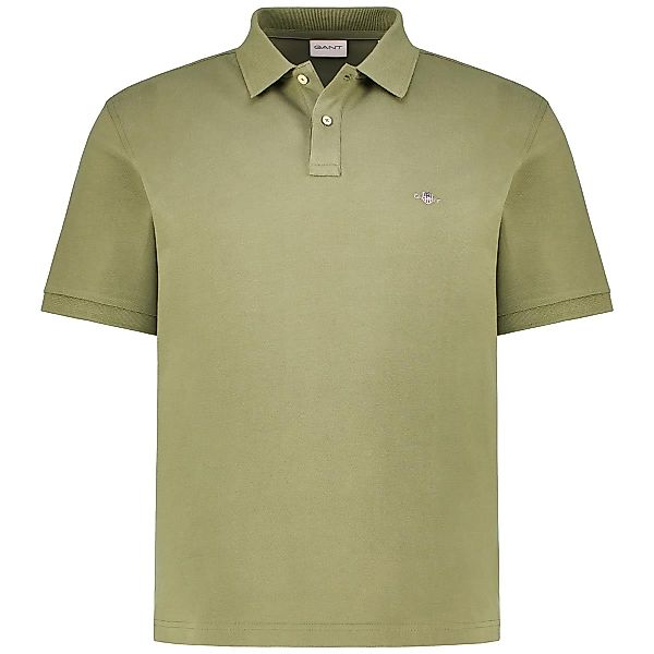Gant Poloshirt aus Baumwoll-Piqué Farbe grün Größe: 3XL günstig online kaufen