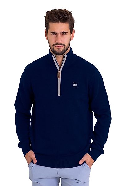 BlauerHafen Strickpullover Herren Long Sleeve Pullover günstig online kaufen