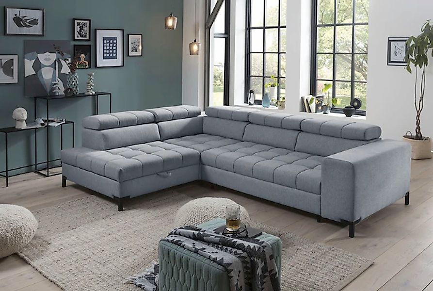 exxpo - sofa fashion Ecksofa »Bocco, hochwertige Verarbeitung, toller Sitzk günstig online kaufen
