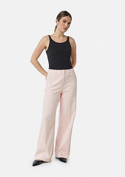 comma Chinos Hose Elegante Hose im Loose Fit mit Wide Leg günstig online kaufen