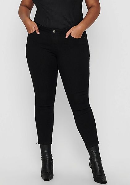ONLY CARMAKOMA Skinny-fit-Jeans "CARKARLA REG SK ANKLE ZIP JNS", mit Reißve günstig online kaufen