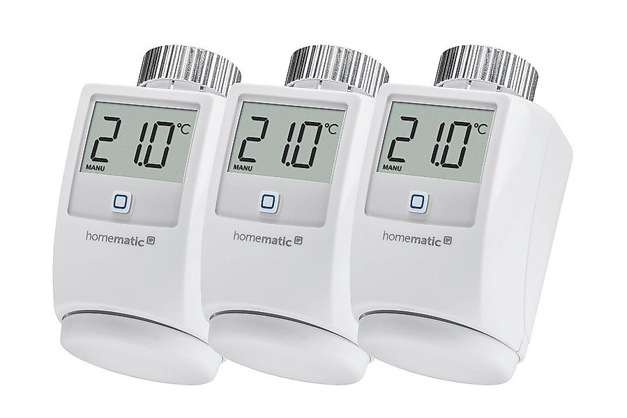 Homematic IP Heizkörperthermostat Heizkörperthermostat 3er Set, (Set, 3 St) günstig online kaufen