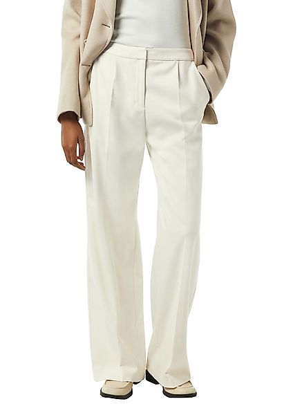 Comma Stoffhose Sommerhose mit weitem Bein günstig online kaufen
