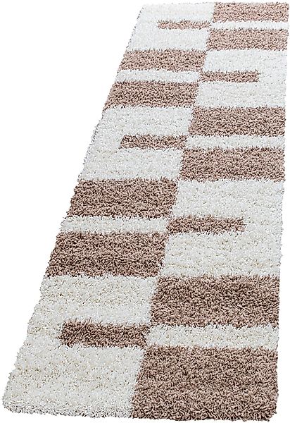 Ayyildiz Teppiche Hochflor-Läufer »Gala Shaggy 2505« rechteckig 30 mm Höhe günstig online kaufen