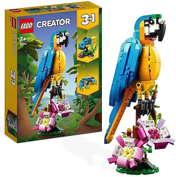 LEGO® Exotischer Papagei (31136), LEGO® Creator 3in1 Konstruktionsspielstei günstig online kaufen