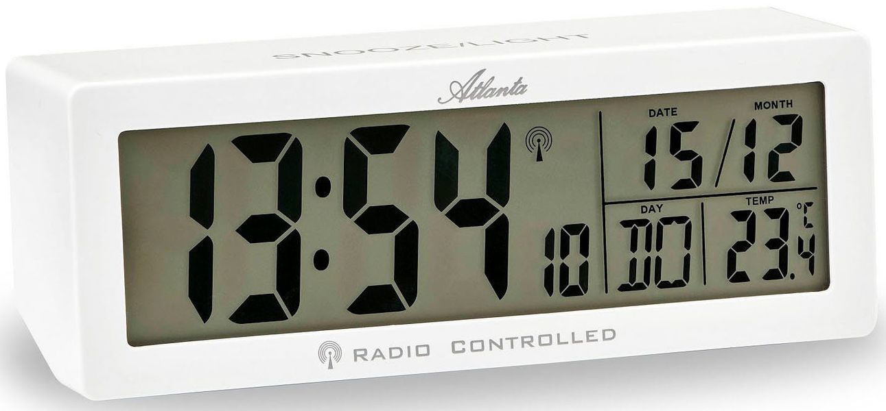 Atlanta Funkwecker »1892/0« mit digitaler Anzeige günstig online kaufen