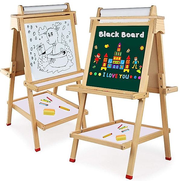 LBLA Standtafel Holz Kinder-Staffelei, (Kinder-Tafelständer, mit günstig online kaufen